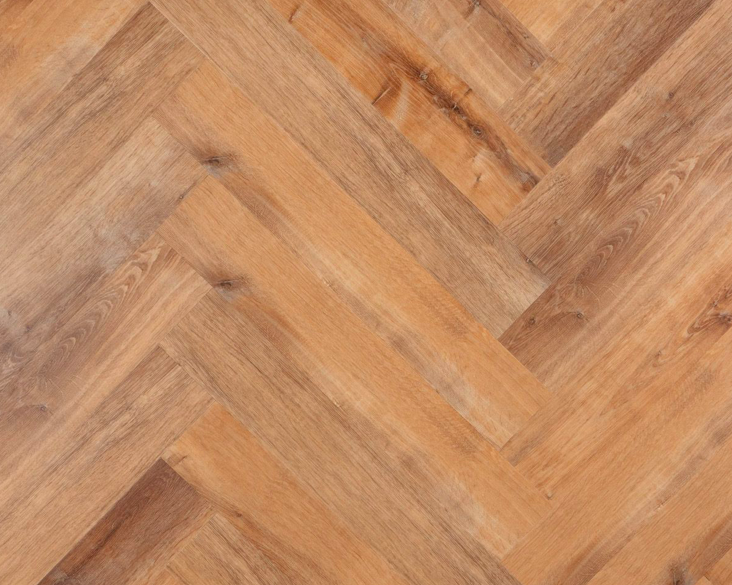 Otium Herringbone Poppy